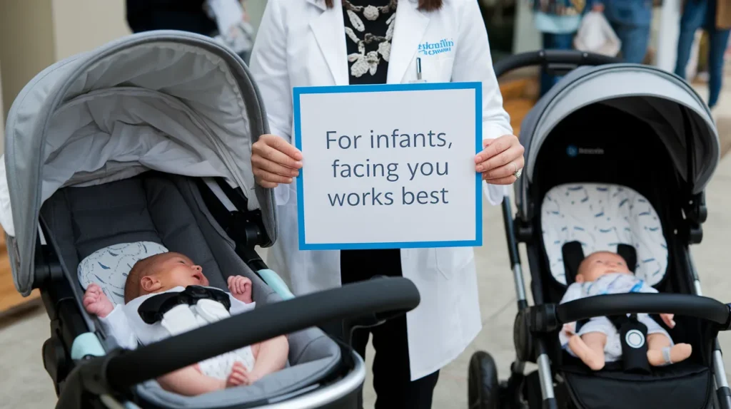Expert Recommendations on Stroller Orientation
