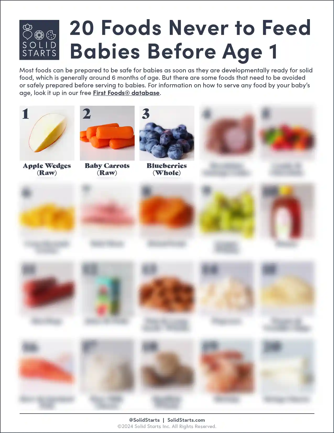 What Foods Can You Not Give to Babies