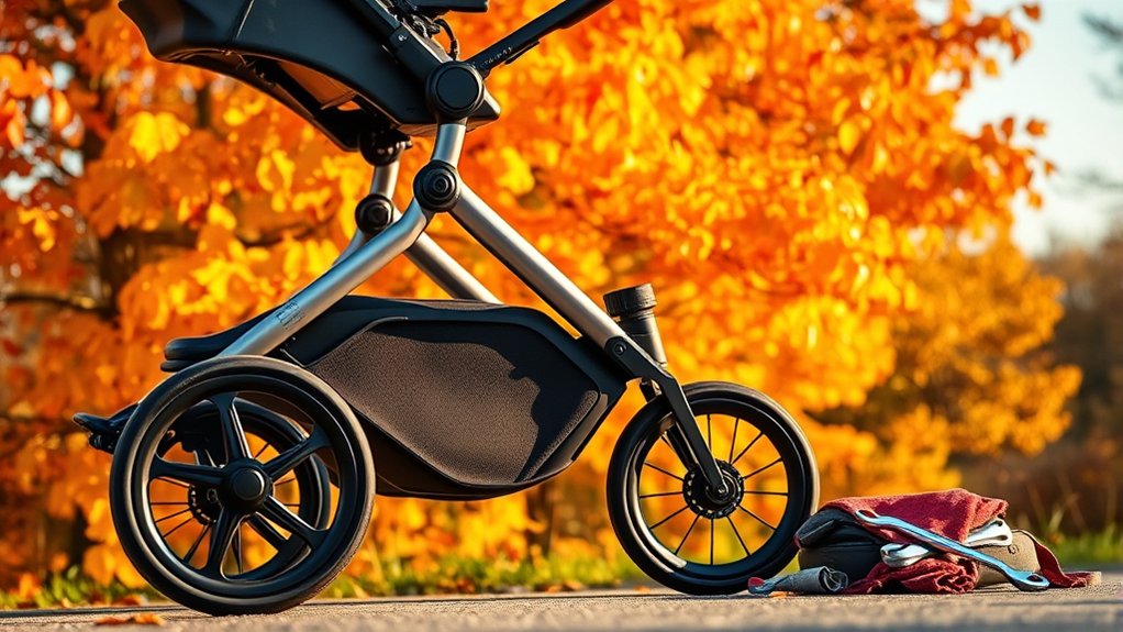 jogging stroller maintenance tips