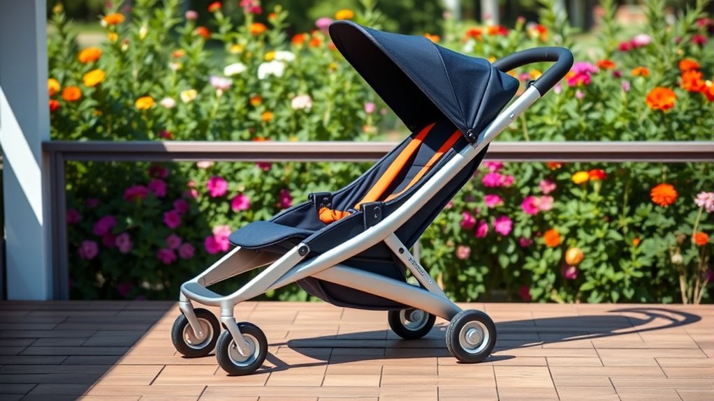 lightweight portable baby stroller