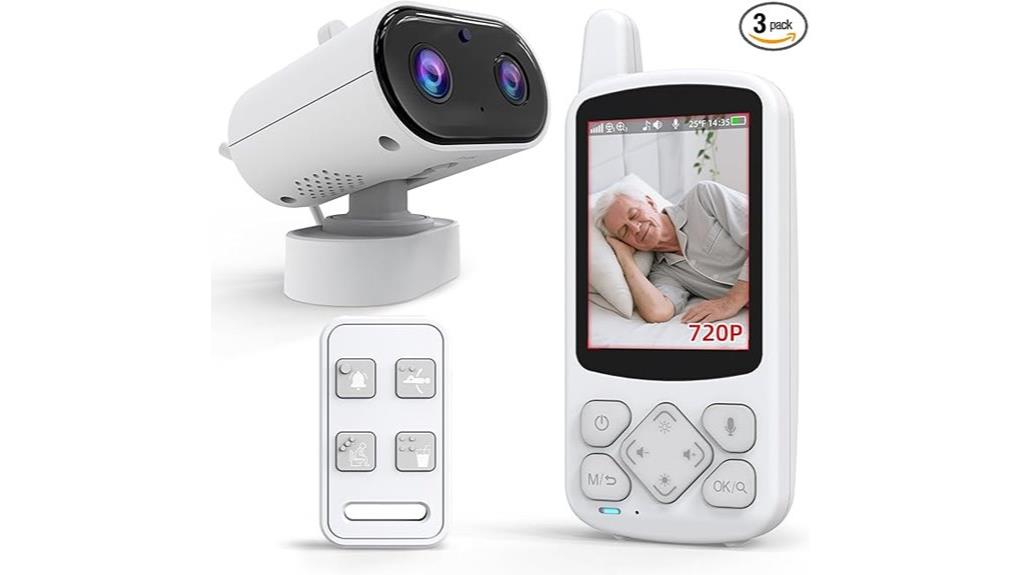 baby monitor with communication