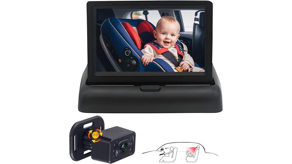 backseat baby car camera