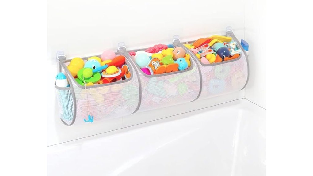 bathtub toy organizer review