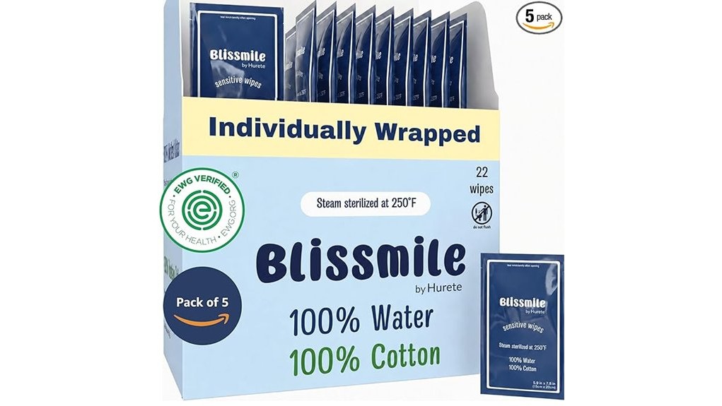 blissmile wipes effective cleanliness