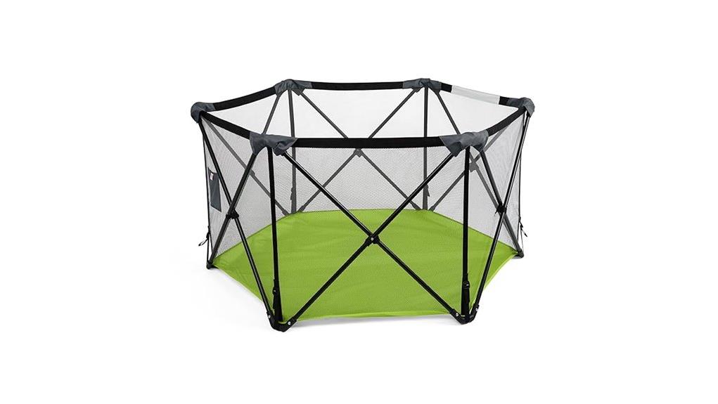 bright fun portable playpen
