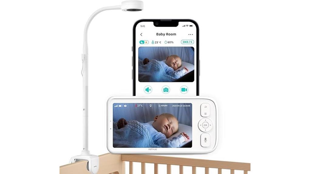 camera equipped baby monitor
