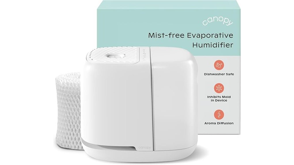 canopy bedside humidifier review