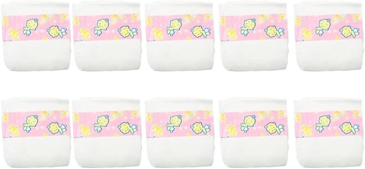 charex baby doll diapers