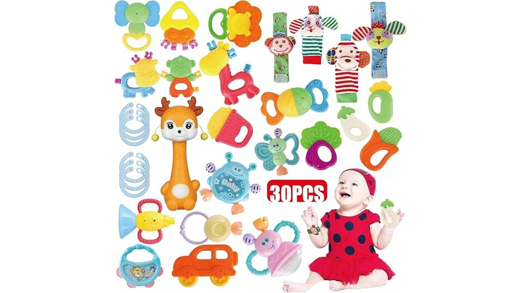 charming baby toy set