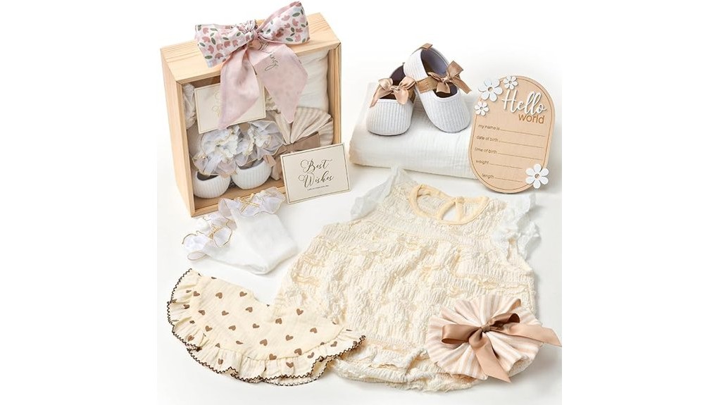 charming wooden baby gift