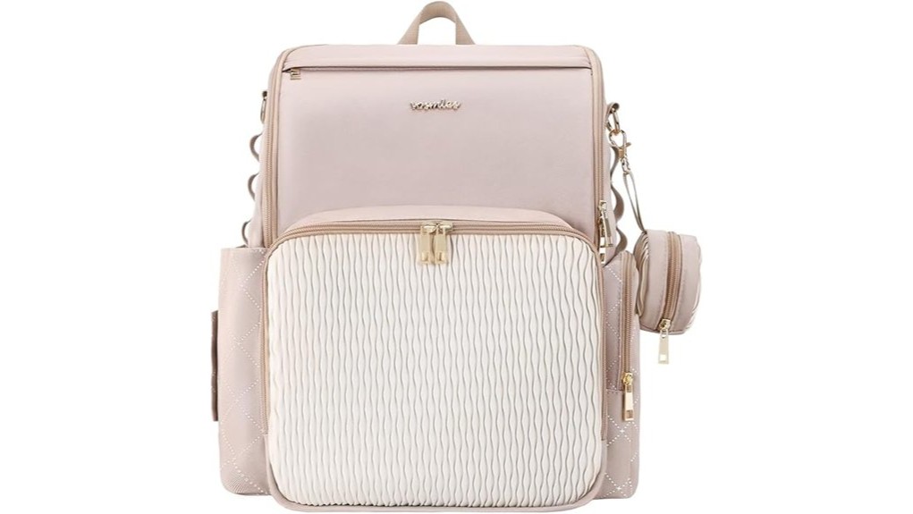 chic and functional diaper bag