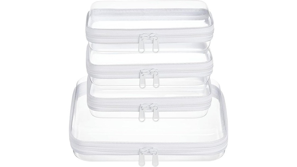 clear zipper pouches review