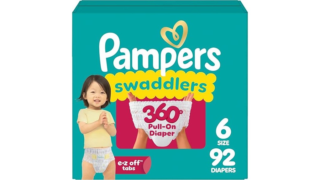 comfortable and convenient diapers