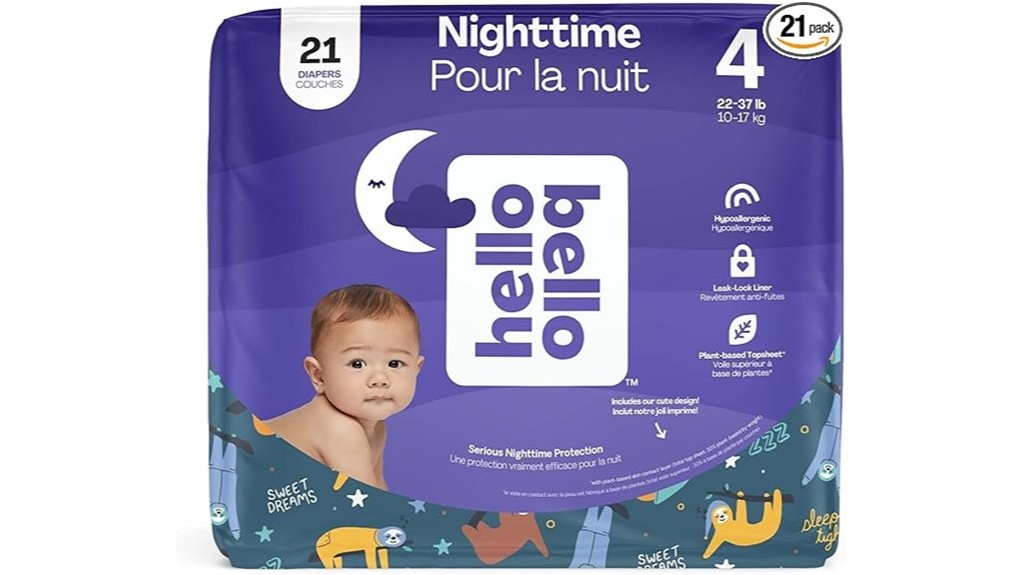 comfortable and protective diapers