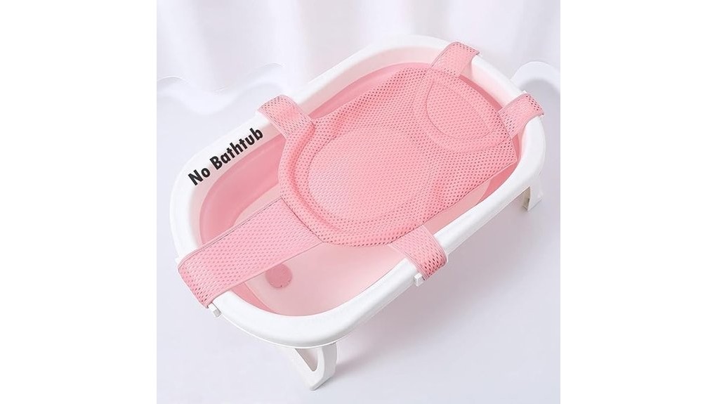 comfortable baby bath support