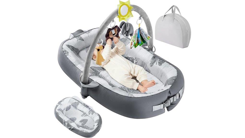 comfortable baby lounging solution
