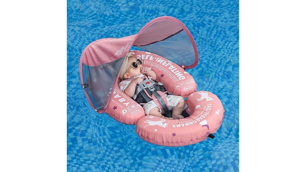 comfortable baby pool float