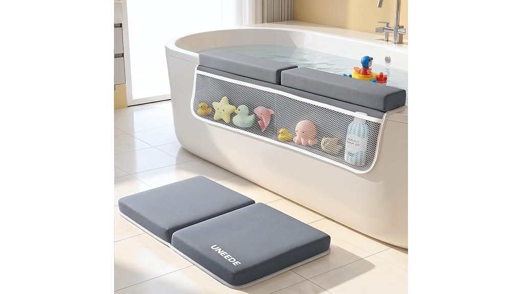 comfortable bath time support