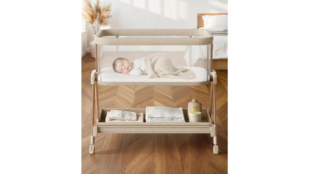 comfortable bedside sleeper option