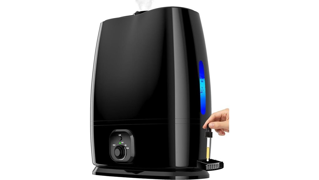 comfortable cool mist humidifier