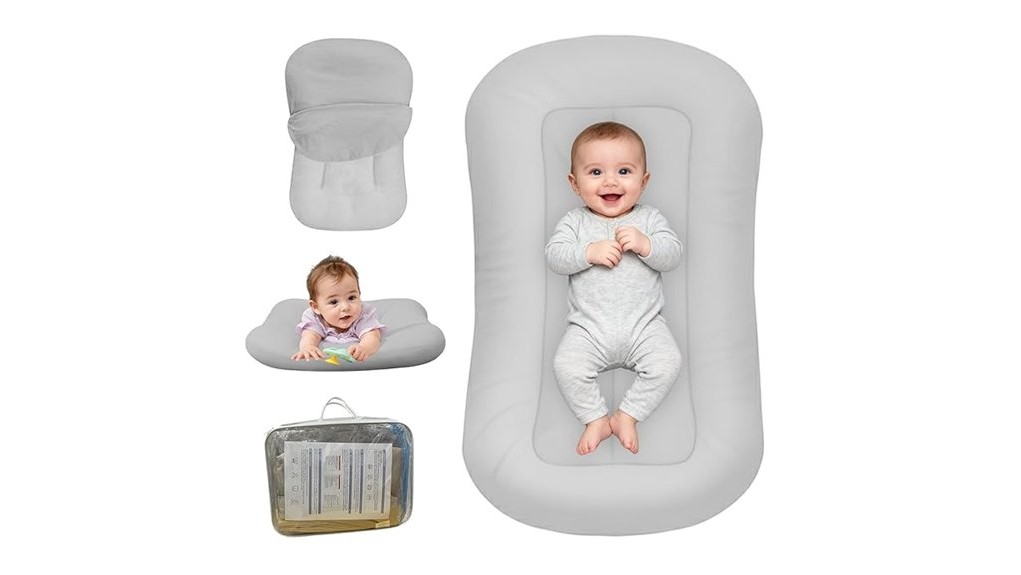 comfortable infant lounging solution