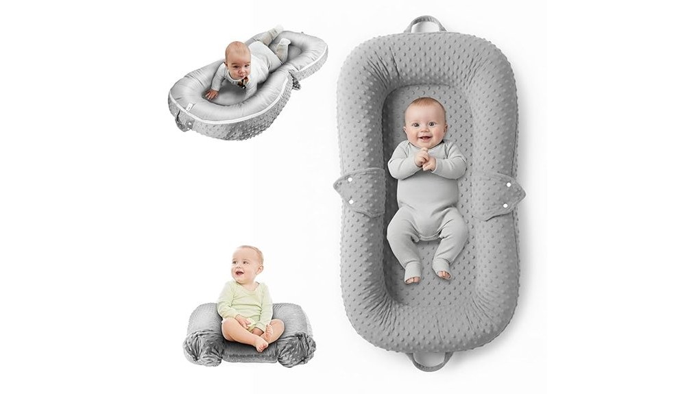 comfortable infant lounging solution