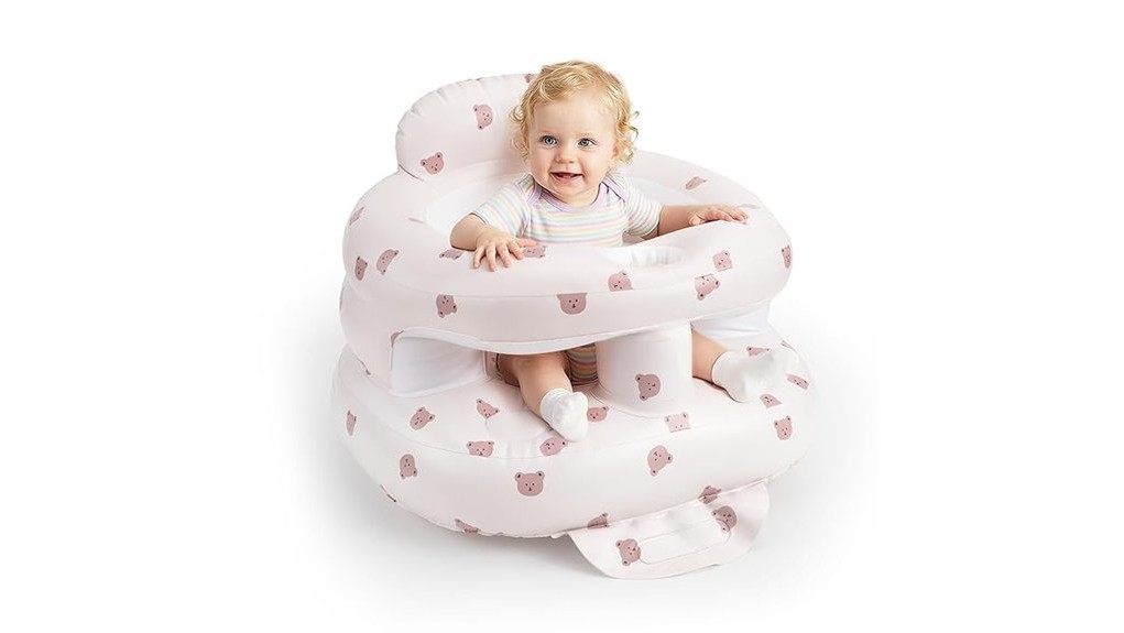 comfortable inflatable baby seat