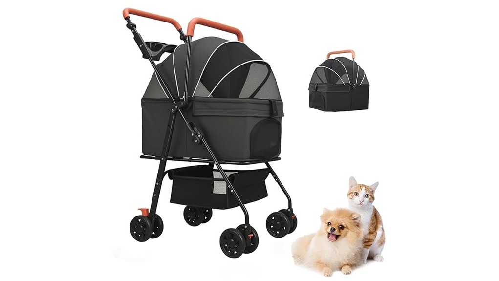comfortable pet transportation solution