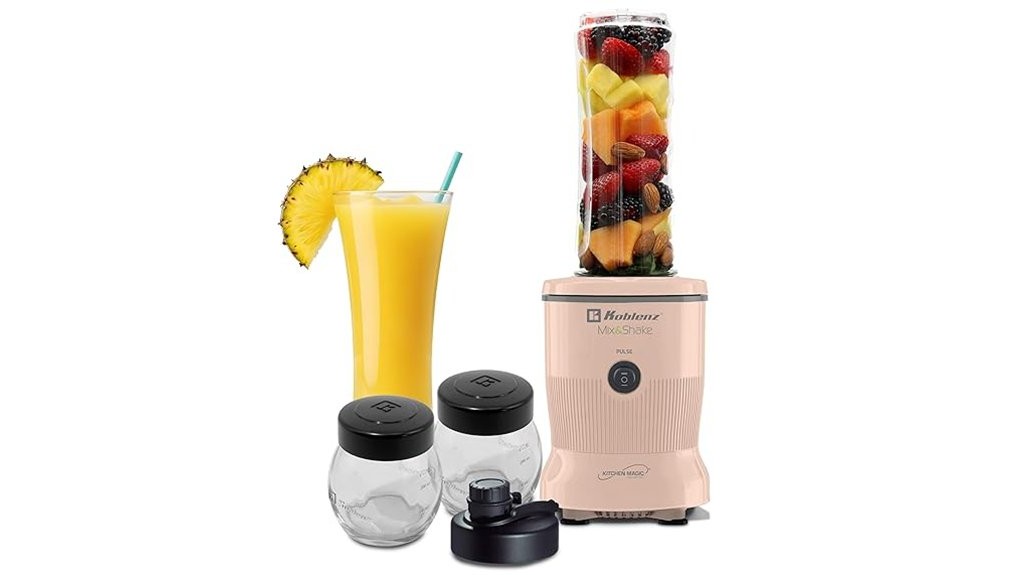compact and convenient blending