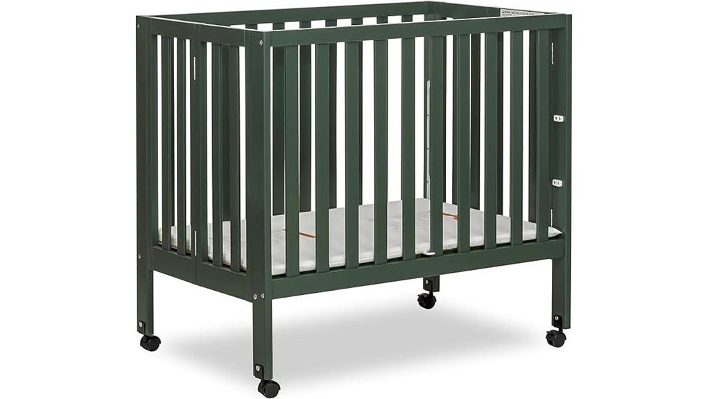 compact and stylish crib