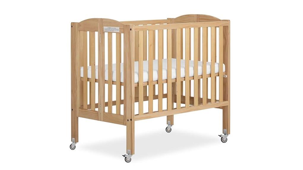 compact and versatile crib