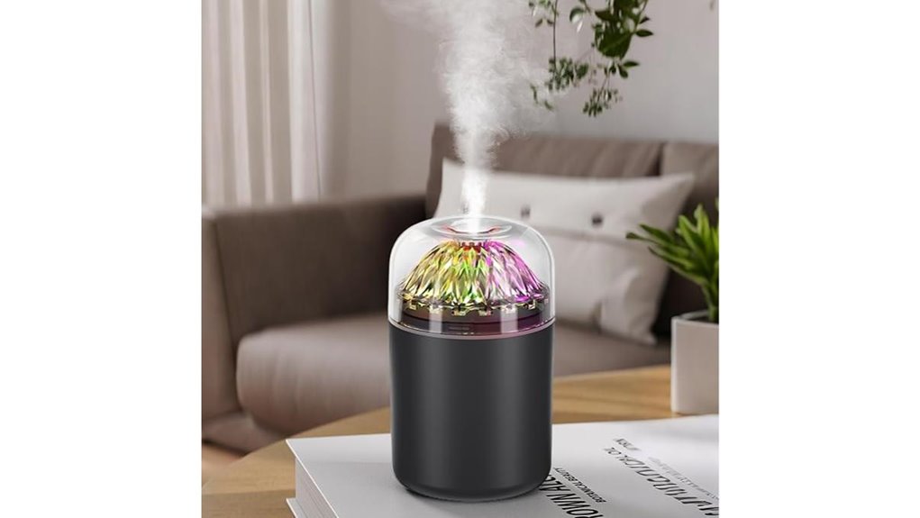 compact colorful usb humidifier