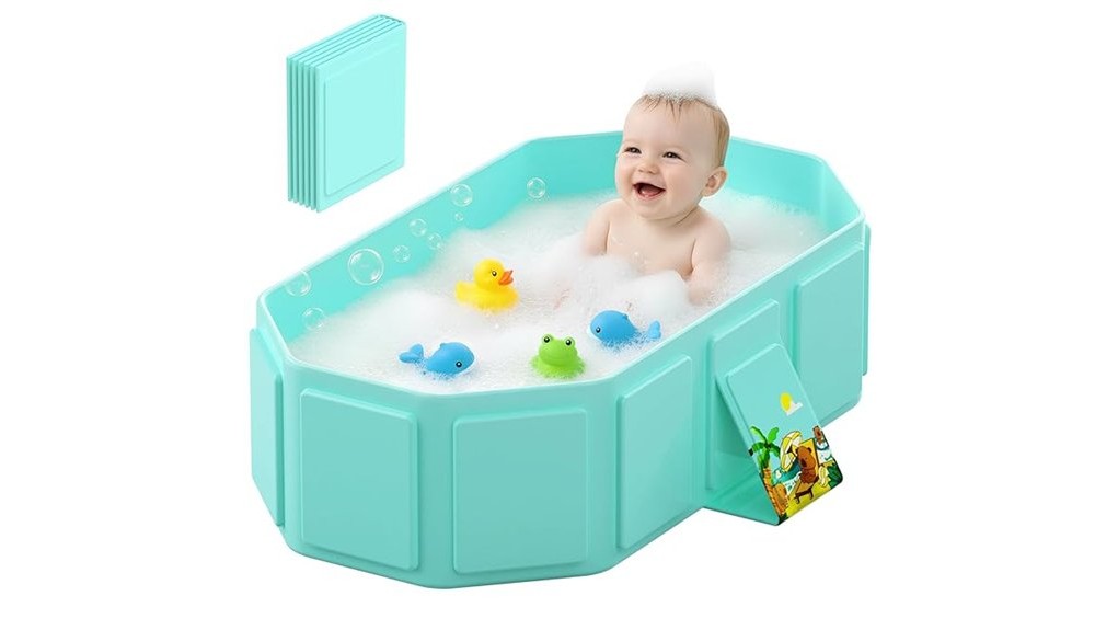 compact convenient baby bathing