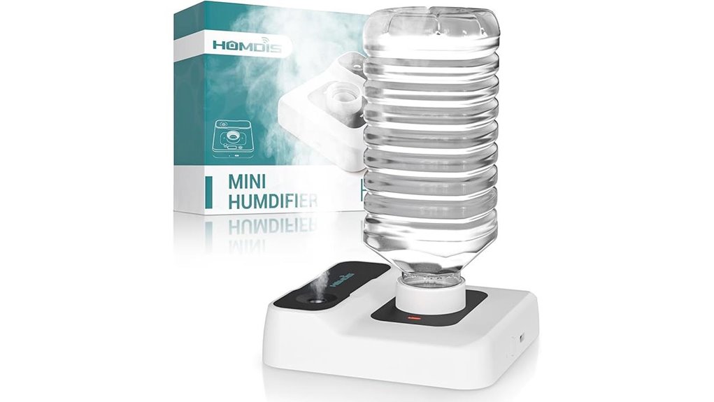 compact humidifier with nightlight