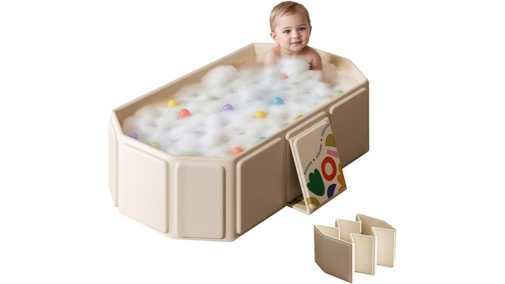 compact portable toddler bathtub