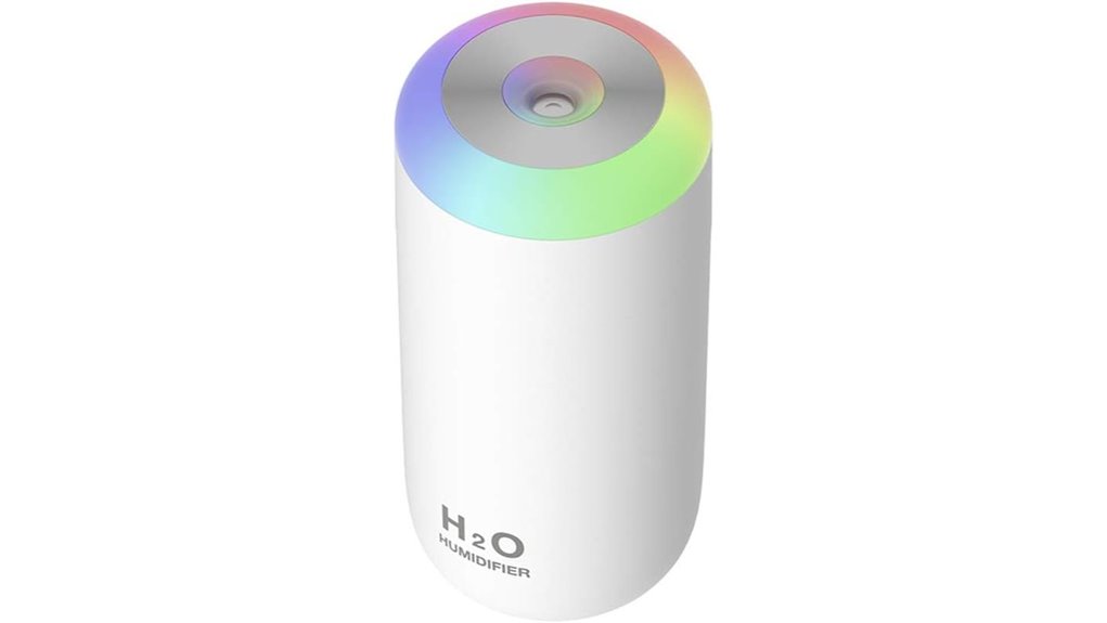 compact white baby humidifier