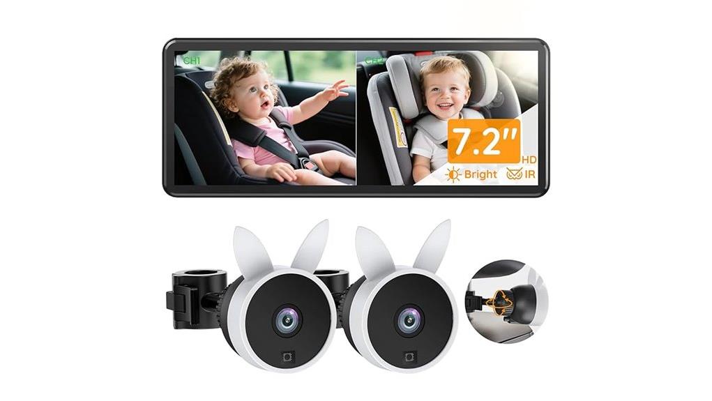 comprehensive baby car monitor
