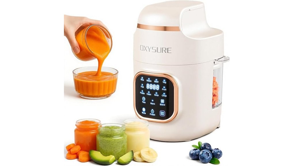 comprehensive baby food preparation