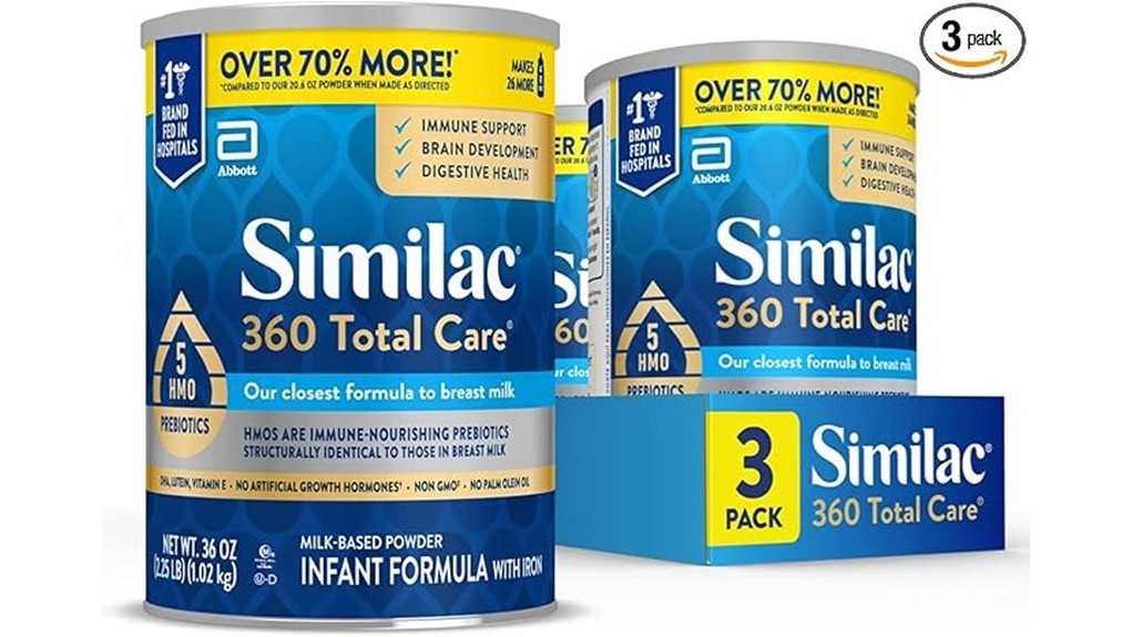 comprehensive infant formula evaluation