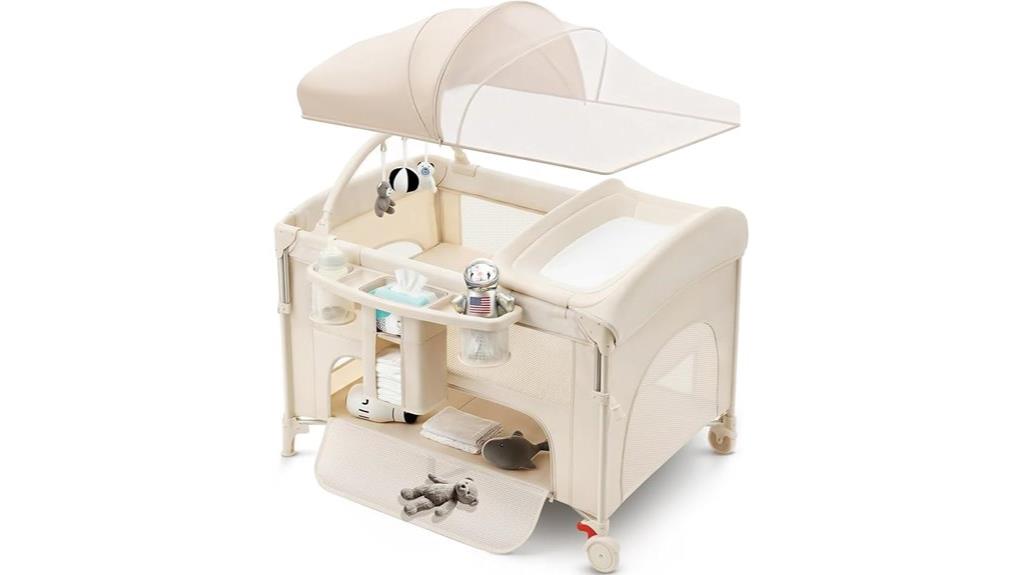 convenient and safe bassinet