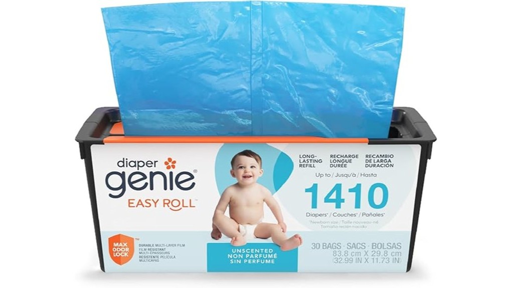 convenient odor blocking diaper solution