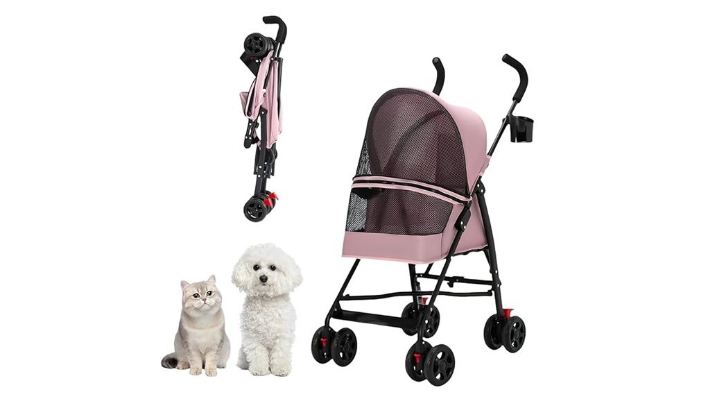 convenient pet stroller choice