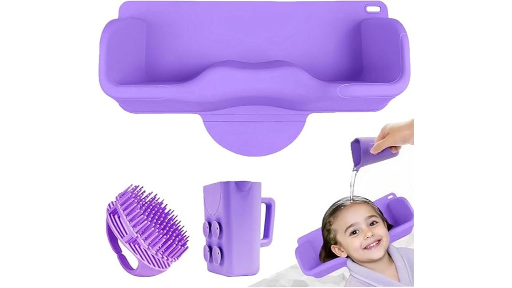 convenient portable hair washing