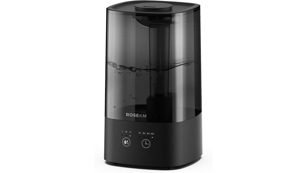cool mist bedroom humidifier