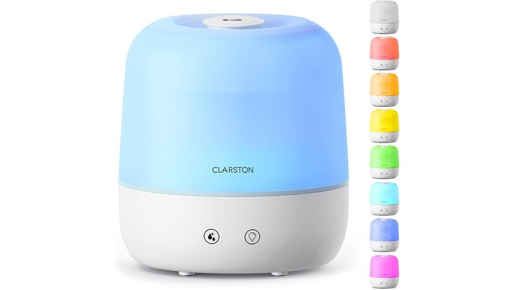 cool mist bedroom humidifier