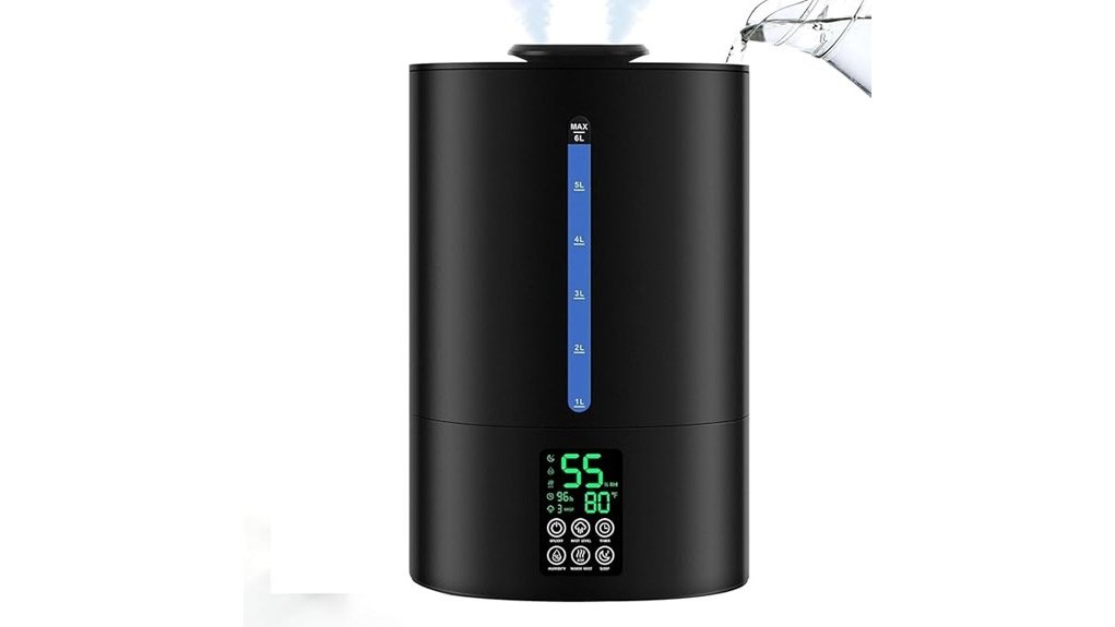 coolfiqu 6l humidifier review