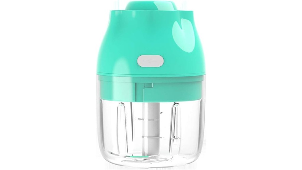 cordless garlic chopping convenience