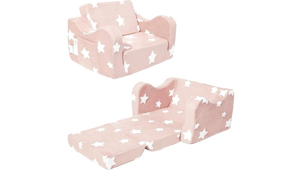 cozy and stylish toddler couch