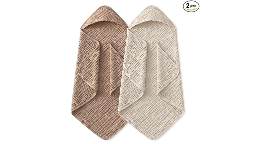 cozy hooded baby towels