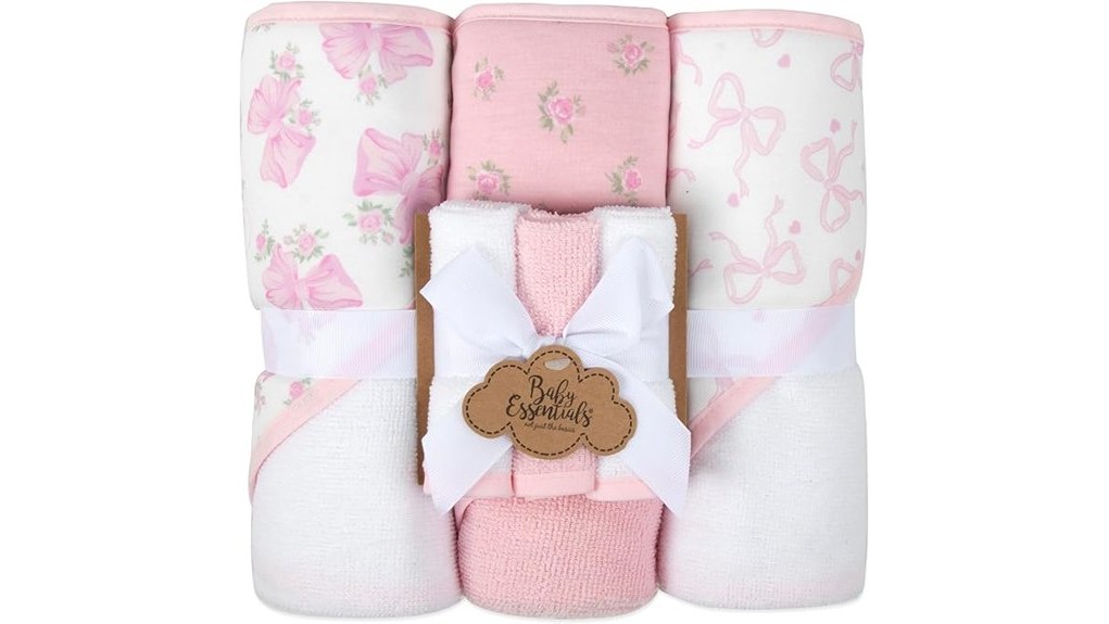 cozy hooded bath towels